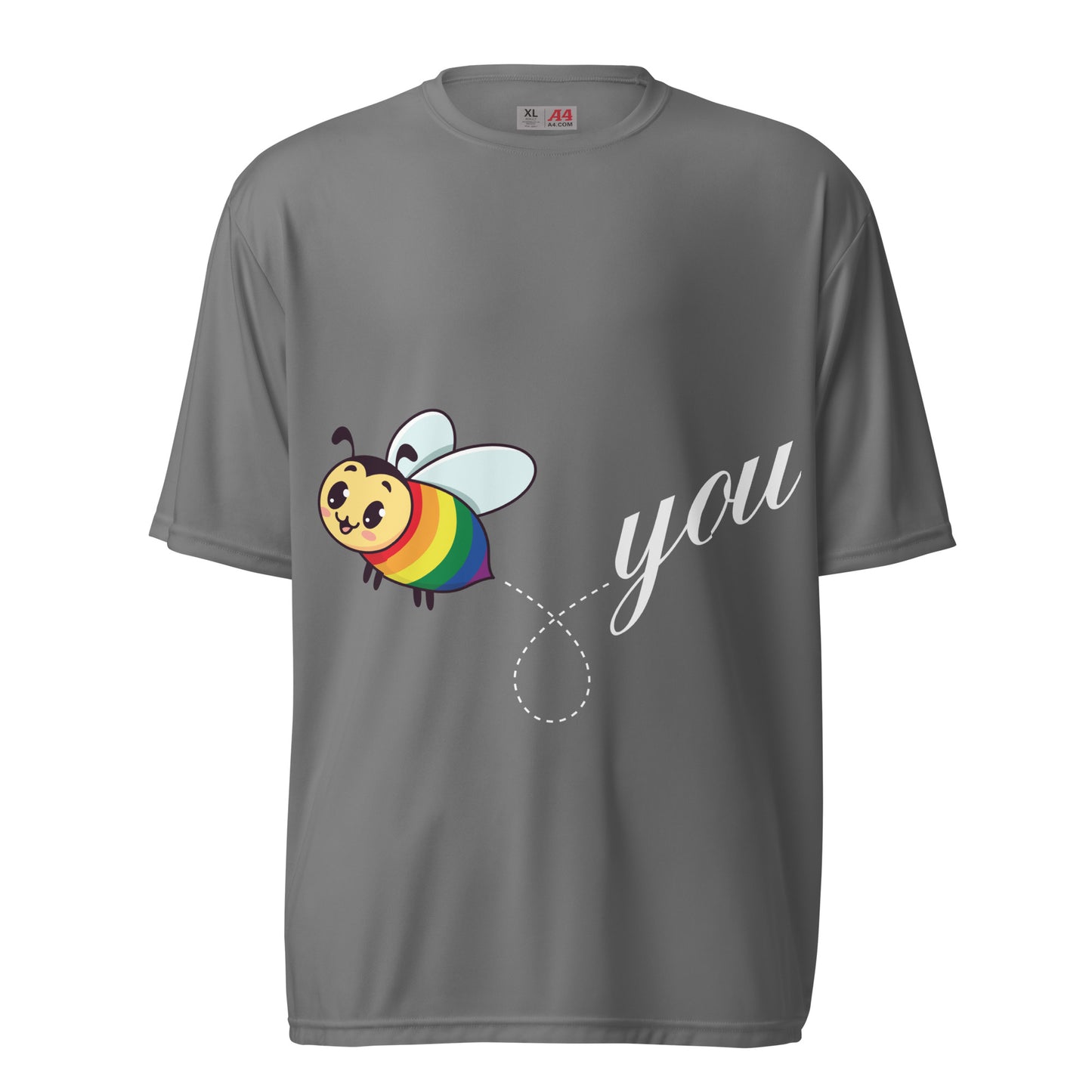 Bee You Apparel | Unisex performance crew neck t-shirt