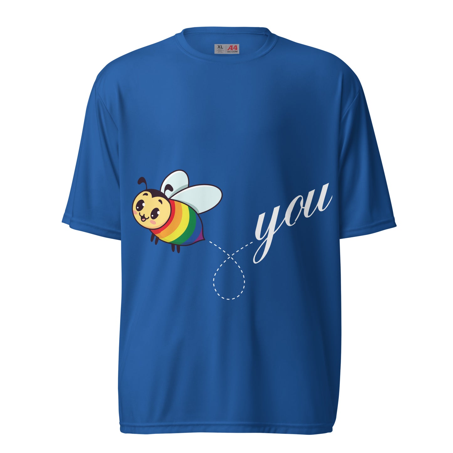 Bee You Apparel | Unisex performance crew neck t-shirt