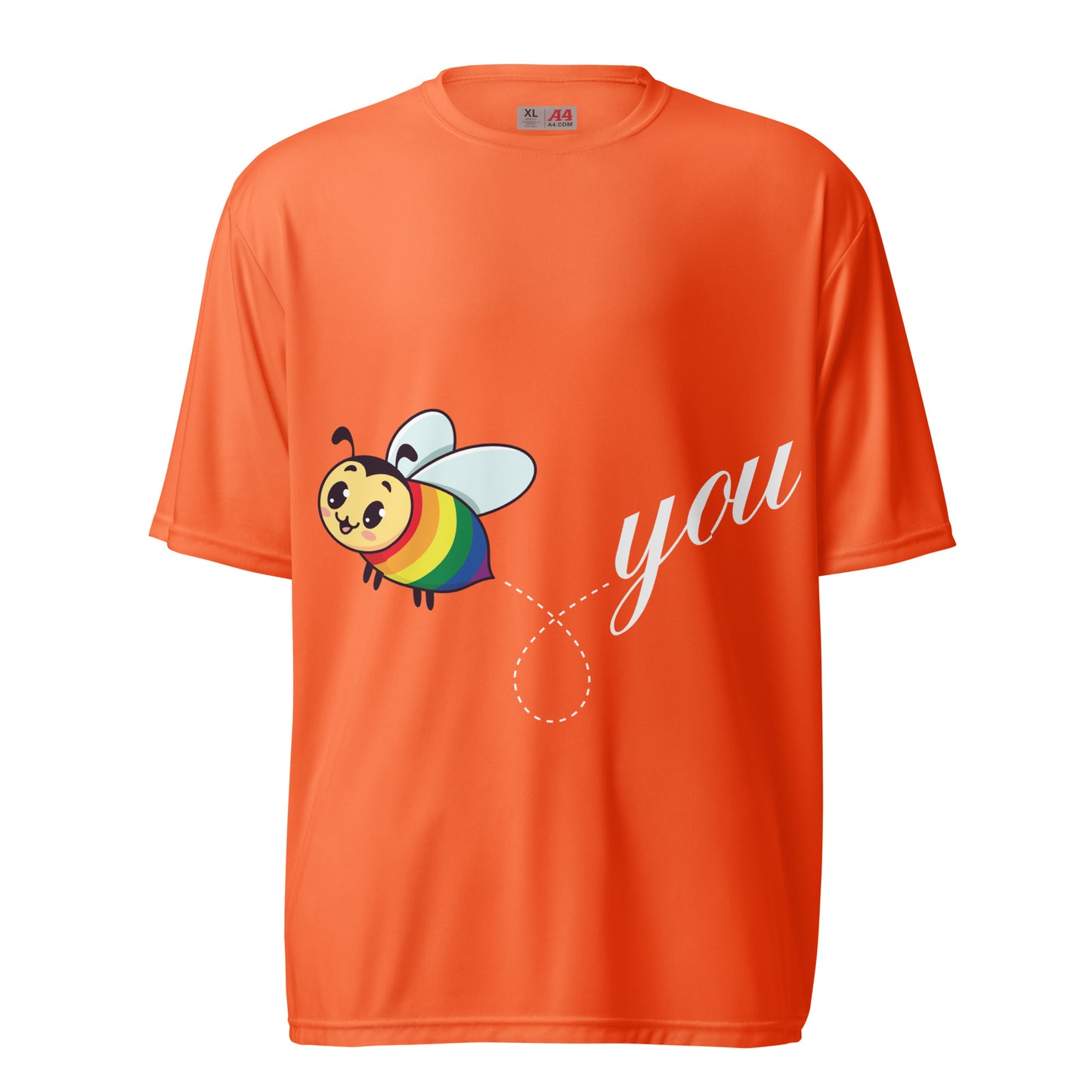 Bee You Apparel | Unisex performance crew neck t-shirt