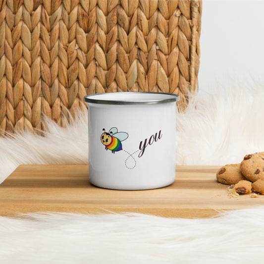 Bee You Apparel | Enamel Mug