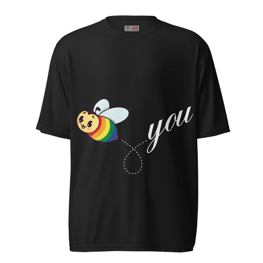 Bee You Apparel | Unisex performance crew neck t-shirt